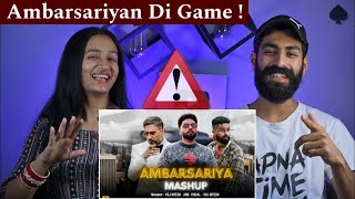 Reaction On  Ambarsariya  Mashup  Navaan Sandhu  Honey Singh  Shubh  AP Dhillon  Beat Blaster [upl. by Nnairol]