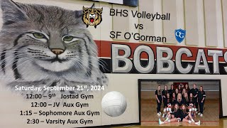 Brookings Bobcats Volleyball vs Bishop OGorman VB 92124 [upl. by Anibas364]