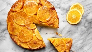 How to Make Orange Upside Down Cake with Olive Oil [upl. by Terry347]