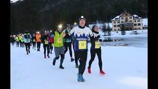 Dobbiaco winter night run 2024 [upl. by Dolf]