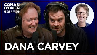 Bill Hader amp Conan Cracked Up Larry David With Dana Carveys Bits  Conan OBrien Needs A Friend [upl. by Annahsor]