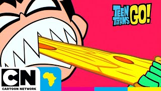 The 10 Tastiest Foods  Teen Titans Go  Cartoon Network Africa [upl. by Susy]