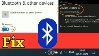 Windows 10 Bluetooth Not Working 4 Simple Methods [upl. by Hoagland]