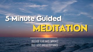 5 Minute Guided Meditation To Find Peace In The Secret Place Of The Most High [upl. by Thorne433]