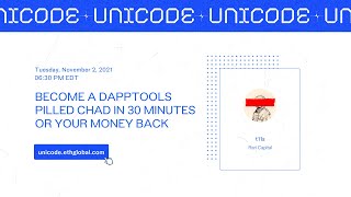 Become a Dapptools Pilled Chad in 30 minutes or Your Money Back [upl. by Kinemod]