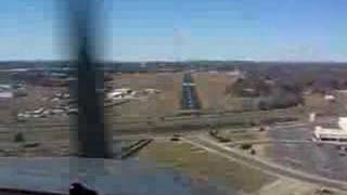 Crosswind Landing in Conway Arkansas Cessna 172 [upl. by Rupert]