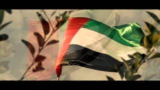 UAE National Anthem  Slow Motion Flag [upl. by Gaelan]