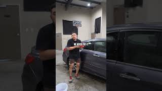 Why We Use Towels To Wash Cars detailing [upl. by Ailido]