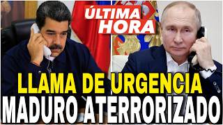 ¡ÚLTIMO 🔴 Maduro está en PÁNICO PIDE GARANTÍAS A RUSIA “RÉGIMEN EN FASE TERMINAL” [upl. by Jabon]