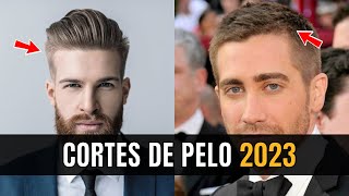 Cortes de PELO para HOMBRE en 2023  ¡Tienes que probar el TERCER LOOK [upl. by Janaye]