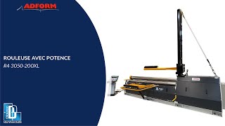 DIDELON MACHINES OUTILS  ROULEUSE AVEC POTENCE ADFORM [upl. by Grey]