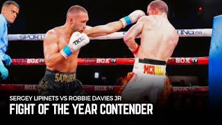 ABSOLUTE WAR  Sergey Lipinets vs Robbie Davies Jr  Full Highlights [upl. by Godding]