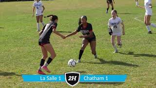 Girls Soccer La Salle vs Chatham [upl. by Annadroj]