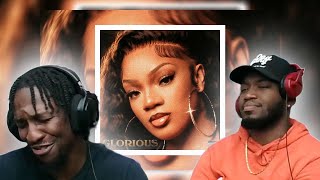 HOLLON GLO  GloRilla  GLORIOUS ALBUM REACTION [upl. by Enitsirt]