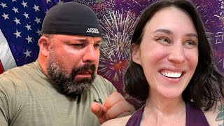 Cringy Fourth of July PickUp Lines Husbands Hilarious Attempts to Woo Wife [upl. by Ahcurb]