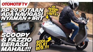 MATIC Rp 20 JUTAAN PUNYA GPS NAVIGASI TVS CALLISTO INTELLIGO BIKIN SCOOPY amp FAZZIO KEMAHALAN [upl. by Nnylakcaj211]