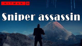 Hitman 3  Sniper in Hokkaido Sniper assassin [upl. by Andie]