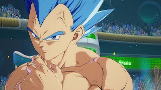 Dragon Ball FighterZ  Super Saiyan Blue Evolution Vegeta [upl. by Gnilrac]