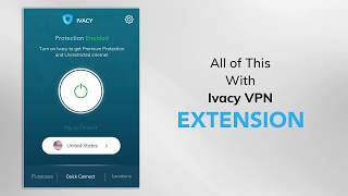 Best VPN Extension For Chrome  Ivacy [upl. by Asiel]