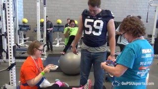 Penn State Football  THON Explorers Event 22016 [upl. by Hanako298]