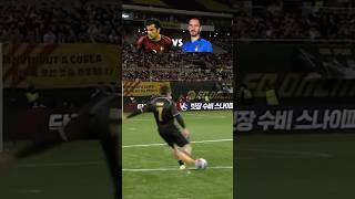 Figo VS Bonucci Shooting Challenge nexoniconsmatch [upl. by Eidna]