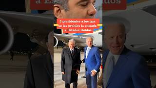 3 presidentes a los que se les prohíbe la entrada a los Estados Unidos Conocimiento aprende putin [upl. by Johanan40]