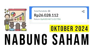 Hasil NABUNG SAHAM  Oktober 2024 [upl. by Tomkiel658]