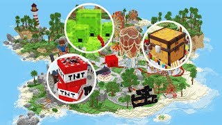 MINECRAFT BIG BLOCK ISLAND Coming Soon [upl. by Yalc]