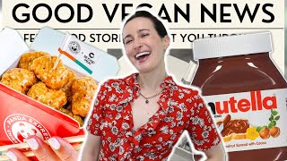 Good Vegan News Amys Boycott Panda Express Nutella Denmark Carbon Tax New Twin Study amp More [upl. by Anihc]