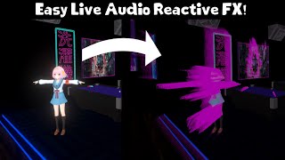 Easily Make Audio Reactive Effects for VRChat Clubs and Worlds Audio Link and June Tutorial [upl. by Esylla515]