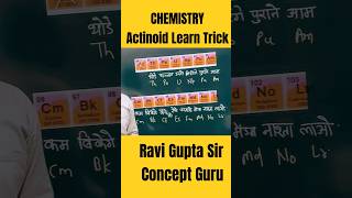 How to learn Actinoid elements lanthanoid lanthanides jee neet concept [upl. by Ahsinirt572]