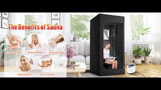 XVcak Portable Steam Sauna [upl. by Elvah424]