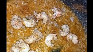 risotto langoustines 🦐🍲🧡 [upl. by Aciruam750]