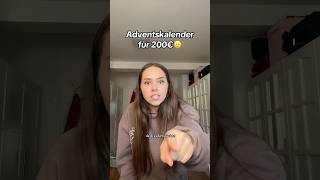 Keine NORMALEN ADVENTSKALENDER💀🥲 shortvideo comedy funny adventskalender traurig teuer [upl. by Caressa101]