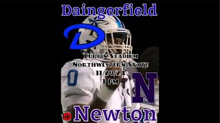 🐅Daingerfield TX vs 🦅Newton TX [upl. by Llenhoj]