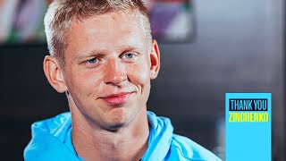 THANK YOU ZINCHENKO  Oleksandr Zinchenkos Final Interview as a Man City Player [upl. by Riana]