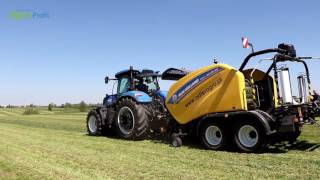 Test pras zwijających i prasoowijarki New Holland  Solistówka [upl. by Asel]