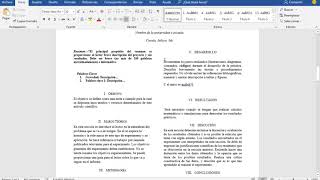 Como crear un articulo científico para proyectos o tareas WORD Nivel Ingeniería [upl. by Cannon]