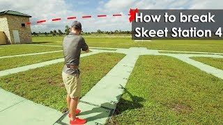 Skeet Shooting Tips  Station 4  by ShotKam [upl. by Jeffrey]