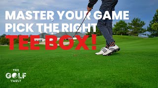 Golf For Dummies Tee Box Selection How to Choose the Right Tees for Your Golf Game [upl. by Brooking]