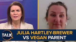 ‘If You Go Veggie I’ll Put You Up For Adoption  Julia HartleyBrewer vs Vegan Parent [upl. by Patrick]