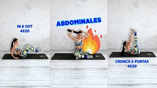 CIRCUITO DE ABDOMINALES 🔥 para marcar abdomen [upl. by Ainolopa]