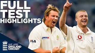 England Win By 2 Runs In An All Time Classic  England v Australia Full Test HIGHLIGHTS  2005 Ashes [upl. by Yrdnal]