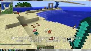 Cannibalism 10  Minecraft Plugin  Bukkit 125R10 [upl. by Ehgit]