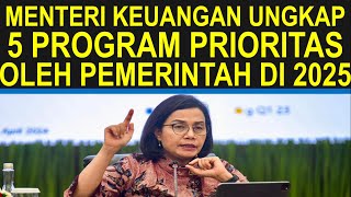 Breaking news PNS dan pensiunan PNS pidato menteri keuangan 5 program prioritas pemerintah pada 2025 [upl. by Lanor59]