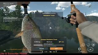 TROPHY TROUT 1 SPINNER LURE All unique Fishing Planet No XSeries or Special Lure [upl. by Ahsitul]