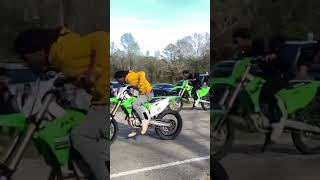 Kx 450 vs Kx 450  Stock Height [upl. by Nema]