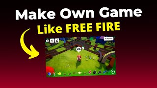 Struckd Create a game like Garena Free Fire Struckd 3D game creator Create a 3D game Basics Tutorial [upl. by Gilli]