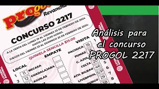 Progol 2217  Análisis completo [upl. by Richer]