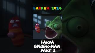 LARVA TUBA  LARVA SPIDER MAN PART 2 larva roblox shorts trending larvatuba [upl. by Laerol]